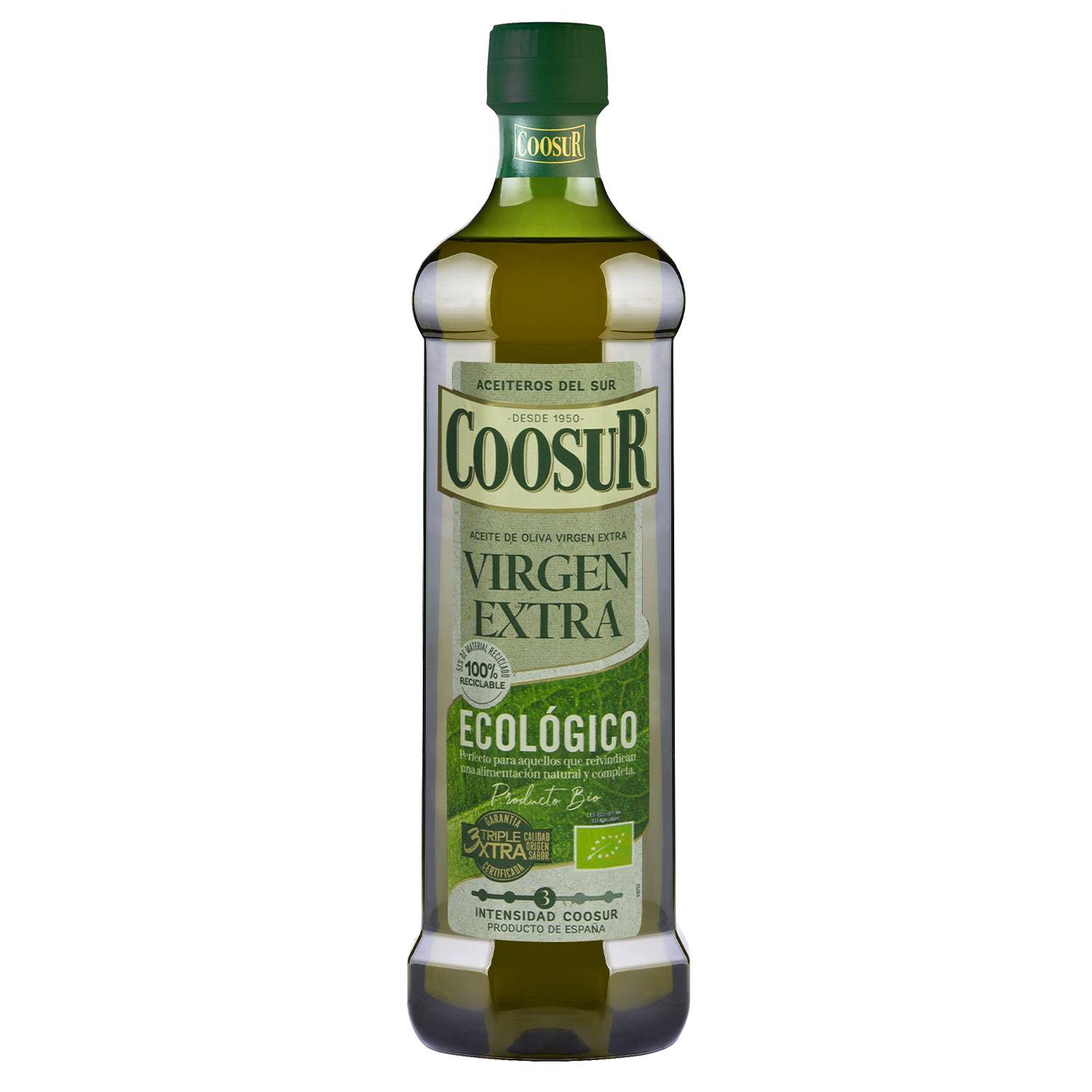 Aceite de Oliva Virgen Extra Ecológico 1L
