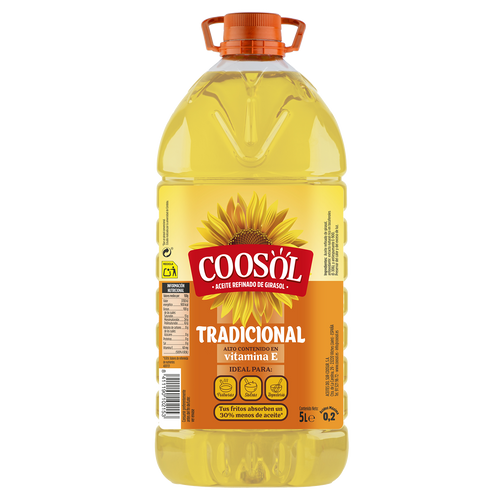 Aceite de Girasol tradicional 5L