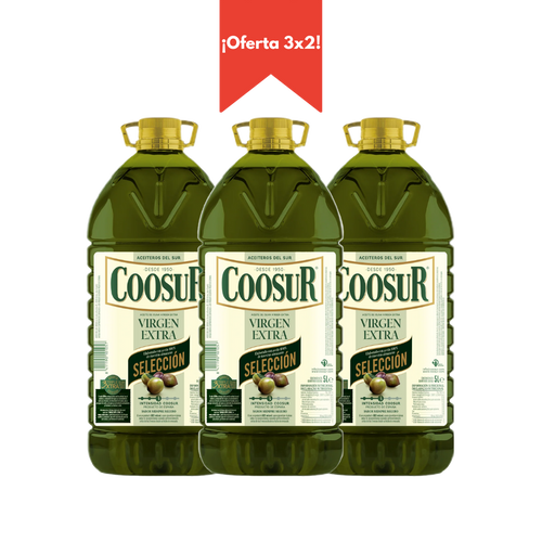 3x2 Aceite de Oliva Virgen Extra Selección 5L