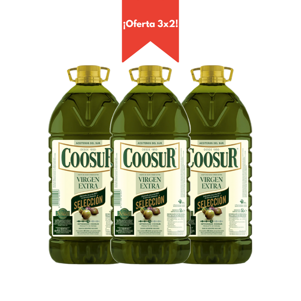3x2 Aceite de Oliva Virgen Extra Selección 5L