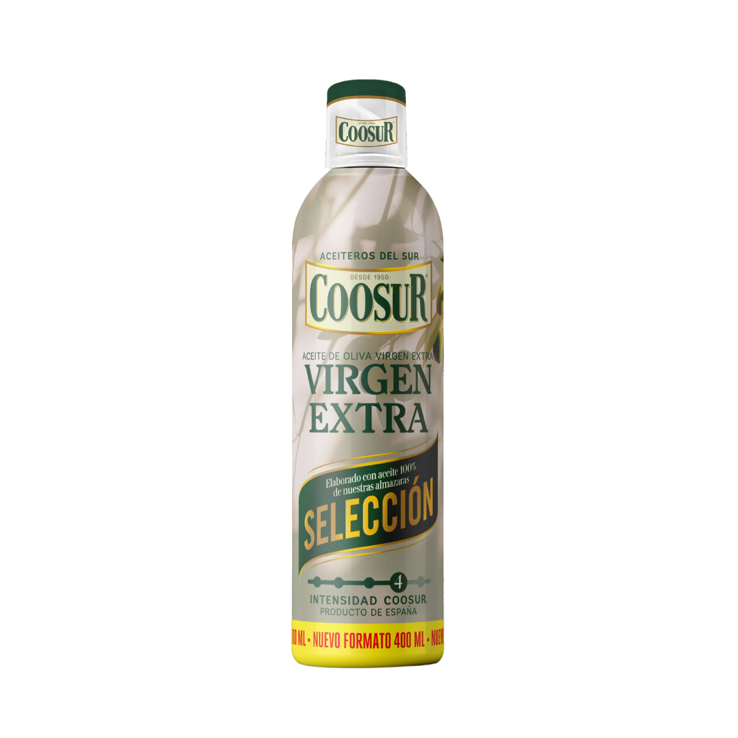 Aceite de oliva virgen extra selección en spray de 400 ml