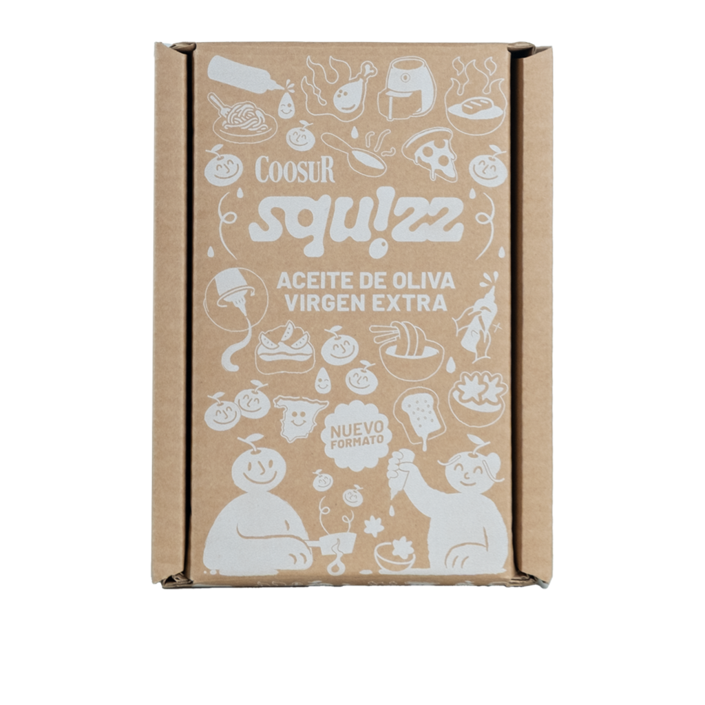 Combo Aceite de Oliva Virgen Extra Coosur Squizz 2x620 ml