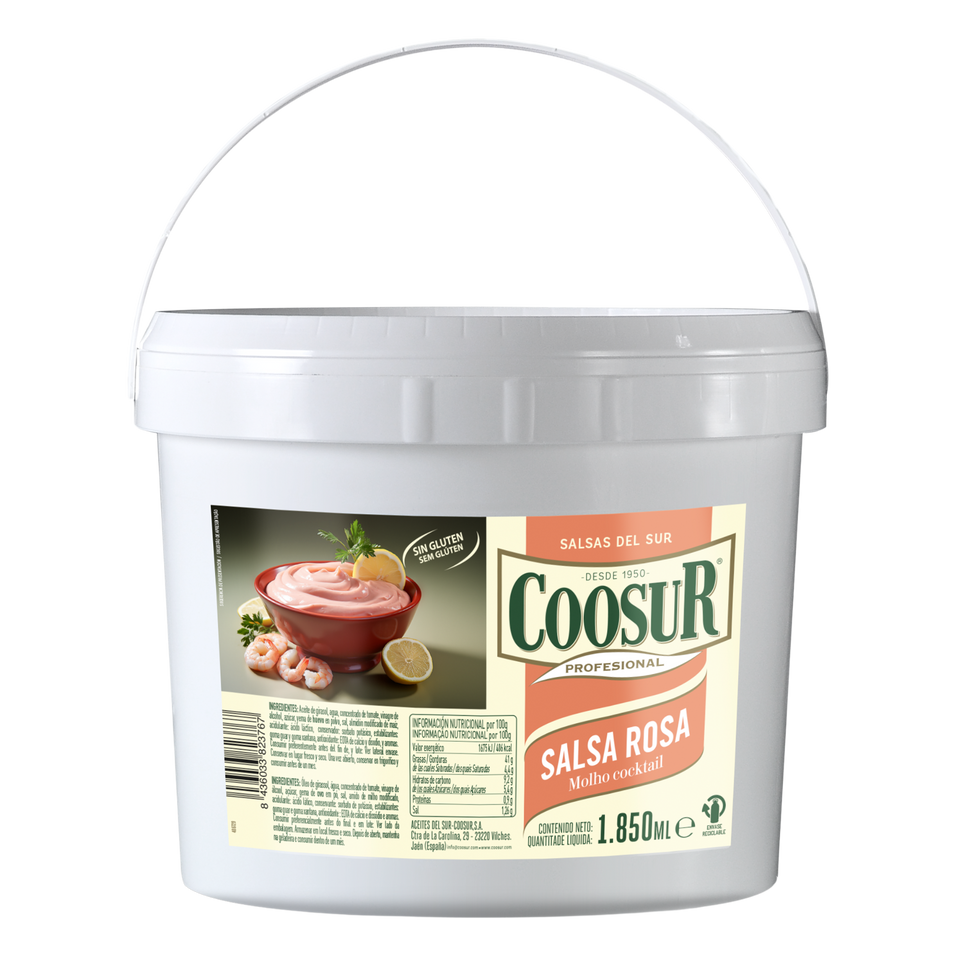 Salsa rosa 1850 gramos Coosur